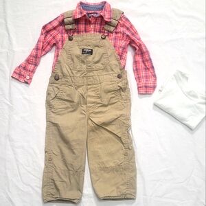 OshKosh Toddler Overalls, Size 2T